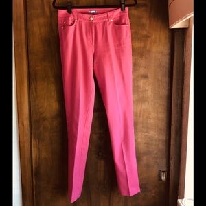 J. McLaughlin Pink jeans with stretch, size 4